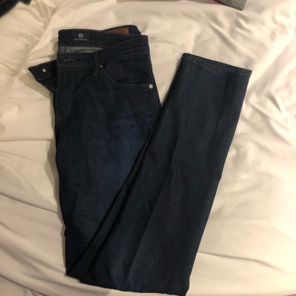 AG denim the stilt cigarette leg jeans